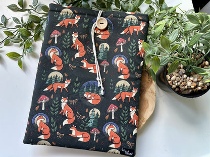 XL Foxes in the Woods Booksleeve (Own Design)