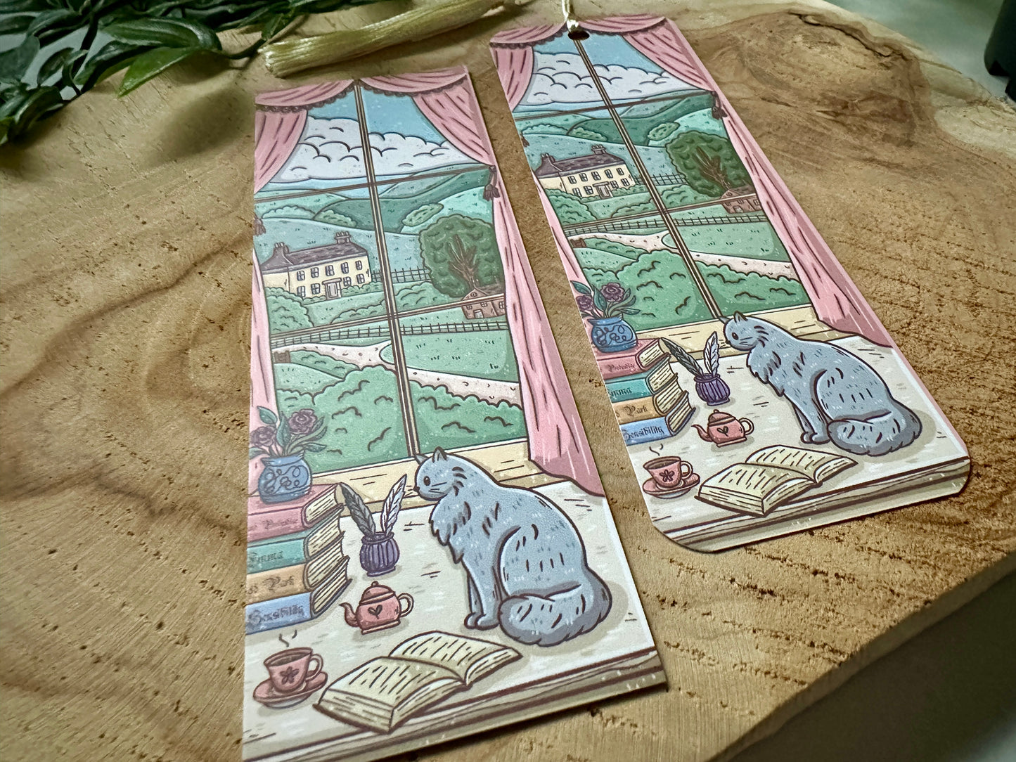 Jane Austen's English Countryside Bookmark