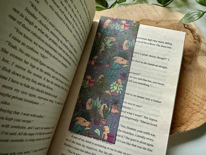 Capybara & Plants Bookmark