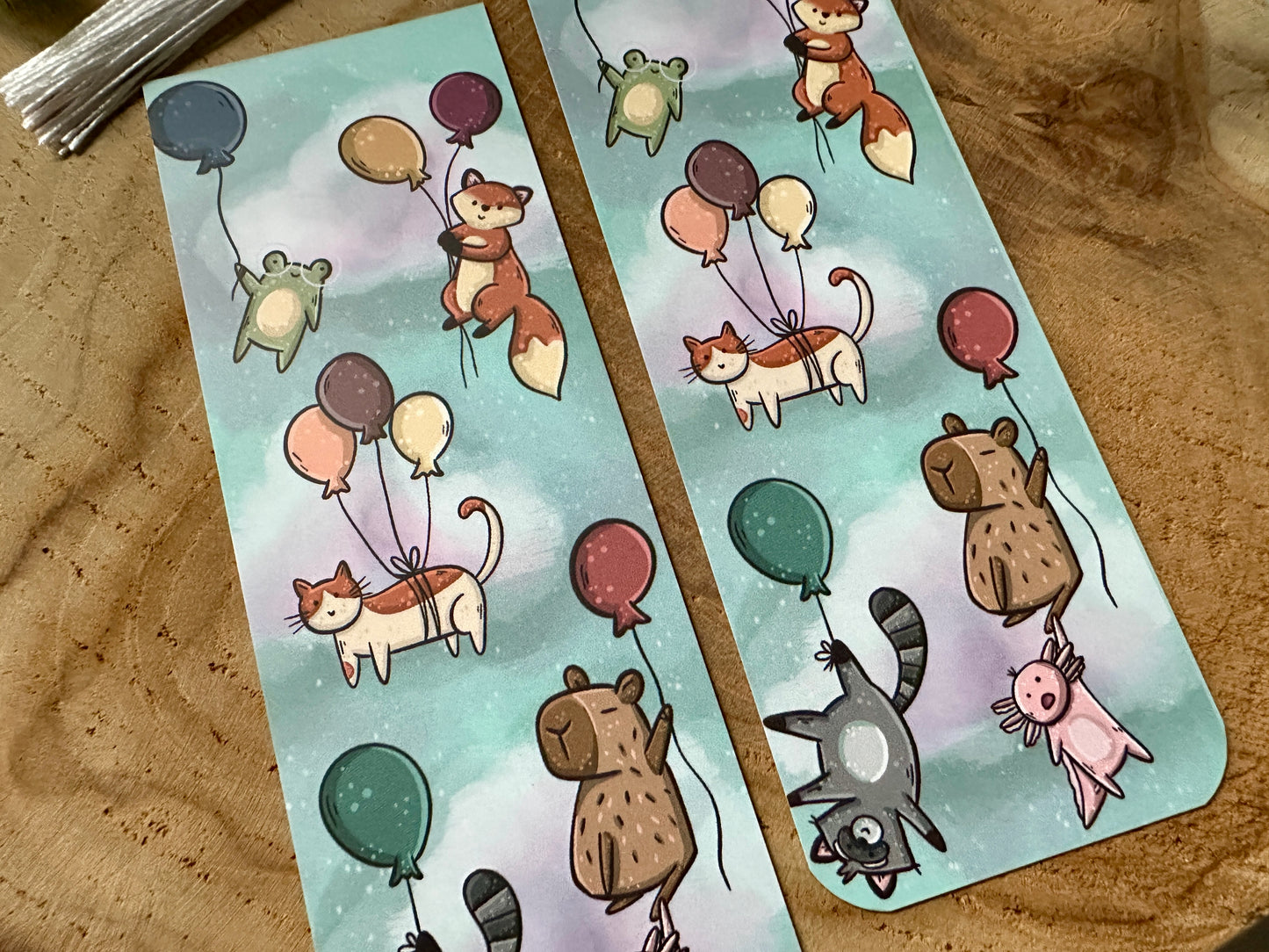 Balloon Friends Bookmark