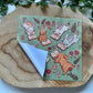 Bunny Reading Party Cleaning Cloth
