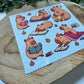 Tissu de nettoyage Capybara et les livres