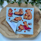 Tissu de nettoyage Capybara et les livres