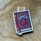 Marque-page magnétique Livre Spicy