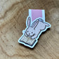 Marque-page magnétique Lapin qui lit