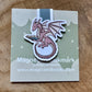Pink Dragon Magnetische Boekenlegger