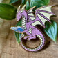 Pink Dragon Enamel Pin