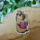Capybara Friends Die Cut Sticker