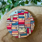 Dessous de verre Pile de livres de grenouilles