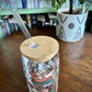 Reading Otters Glass Tumbler