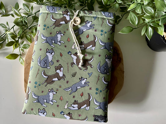 Happy Wolves Housse de Livre (Design personnel)