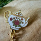 Tee Set Enamel Collar Pin