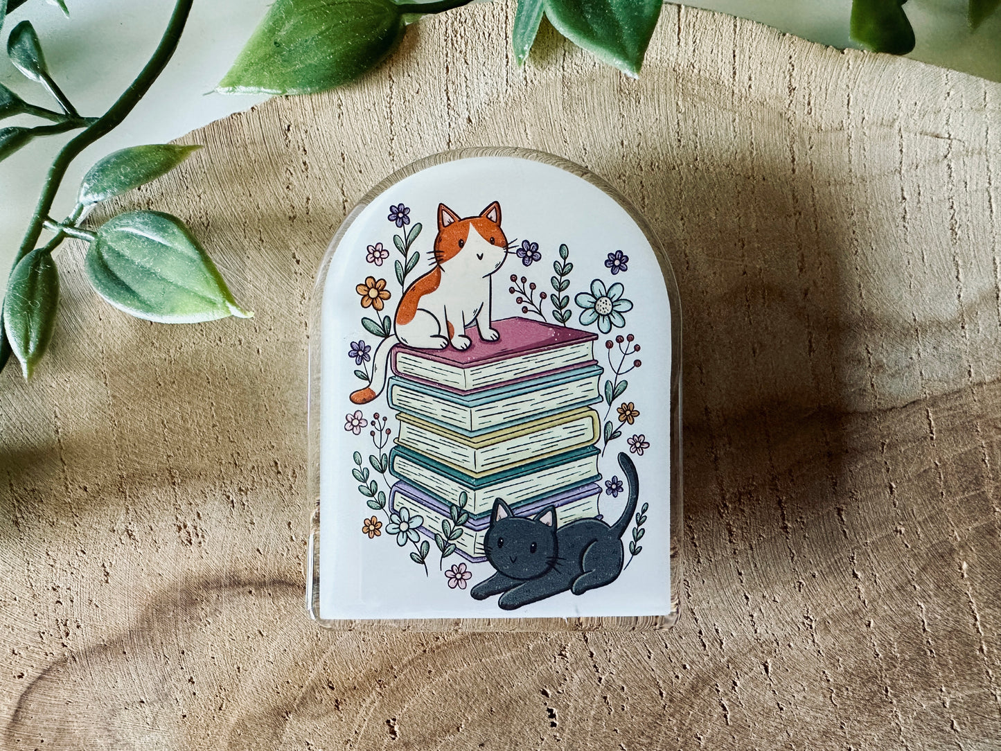 Katzen & Bücher E-Reader / Telefongriff