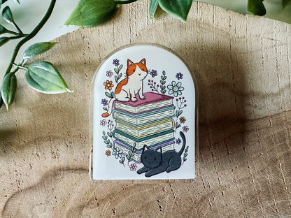 Katzen & Bücher E-Reader / Telefongriff