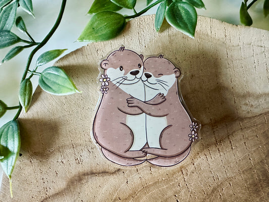 Otter-Kuscheln E-Reader / Telefongriff