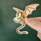 Autocollant découpé Dragon volant Die Cut