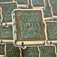 Autocollant découpé Livre de sorts Die Cut
