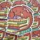 Autocollant découpé Dragon endormi Die Cut