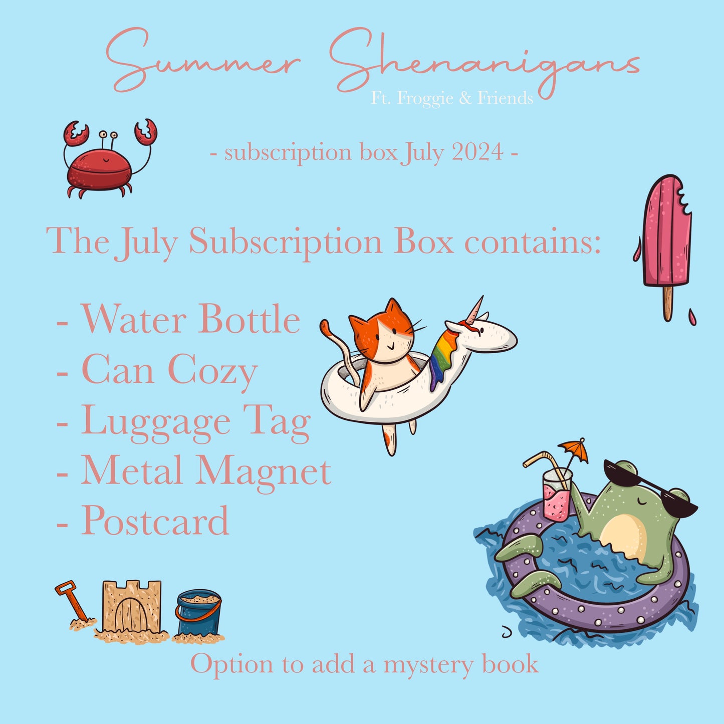 Summer Shenanigans - Juillet 2024 Subscription Box