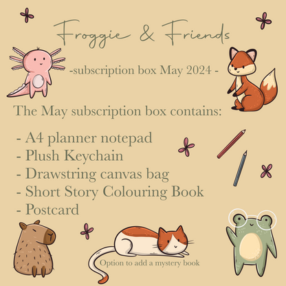 Froggie & Friends - May 2024 Box Only