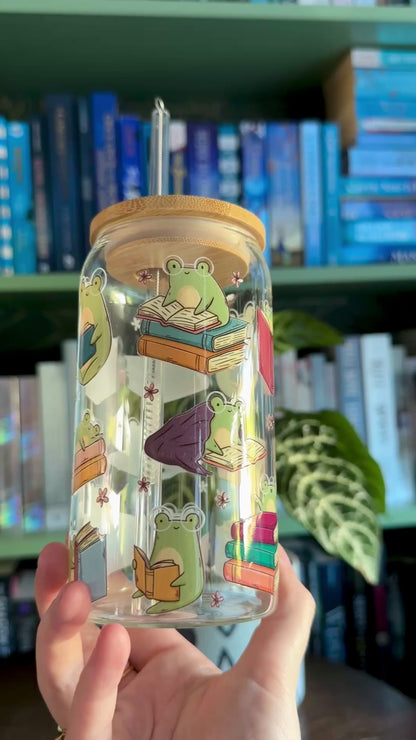 Froggie & Books Gobelet en verre