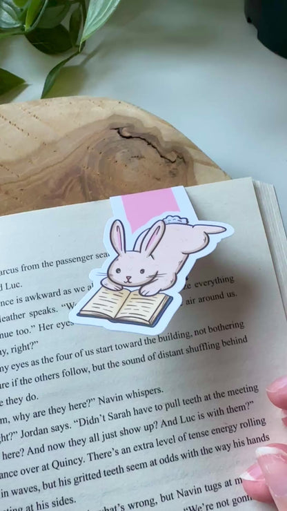 Reading Bunny Magnetische Boekenlegger