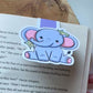 Marque-page magnétique Grenouille et éléphant