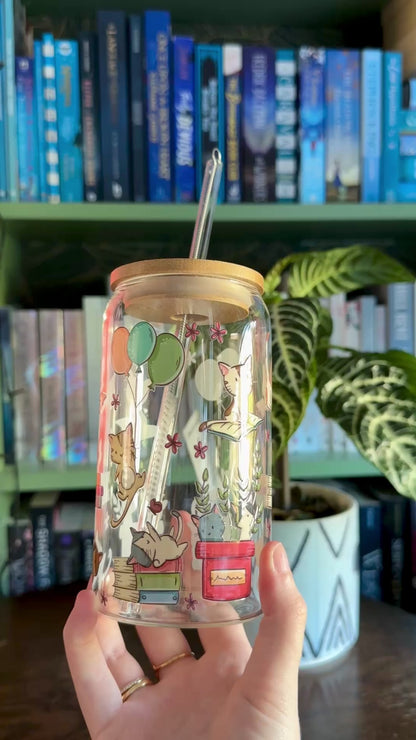 Kittens Glass Tumbler
