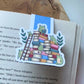 Marque-page magnétique Pile de livres Froggie