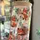 Fox and Squirrel Gobelet en verre