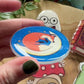 Fox & Moon Glitter E-Reader / Phone Grip