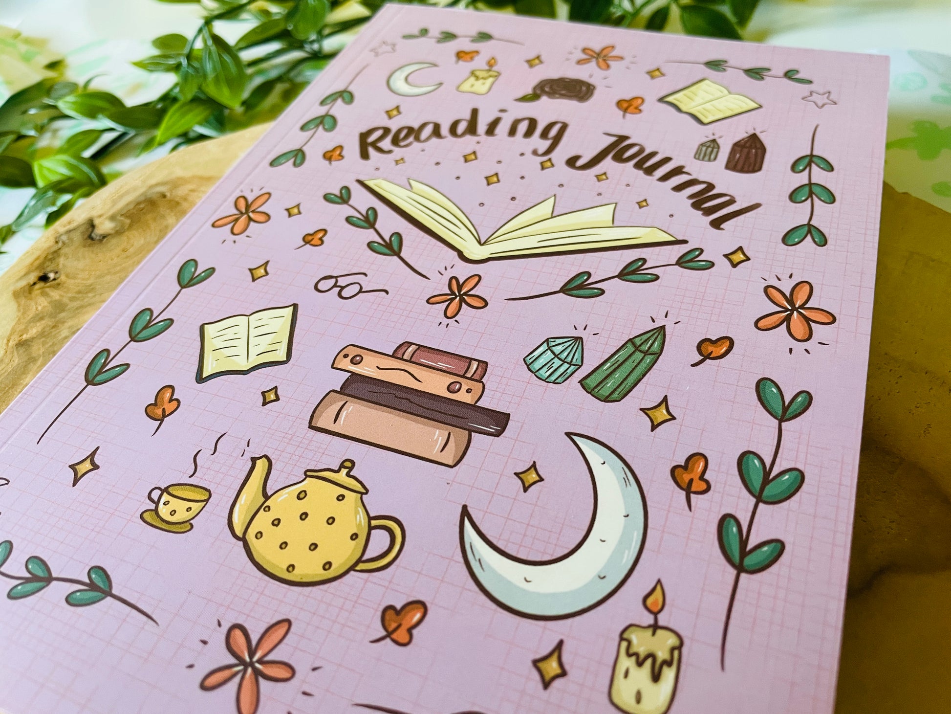 Reading Journal Lilac – Magic&Books