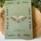 Journal de lecture vert - Edition Anglais