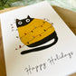 Chonky Cat Christmas Cards