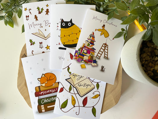 Mix of 5 Christmas Cards