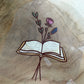 Boek &amp; Bloemen Suncatcher 