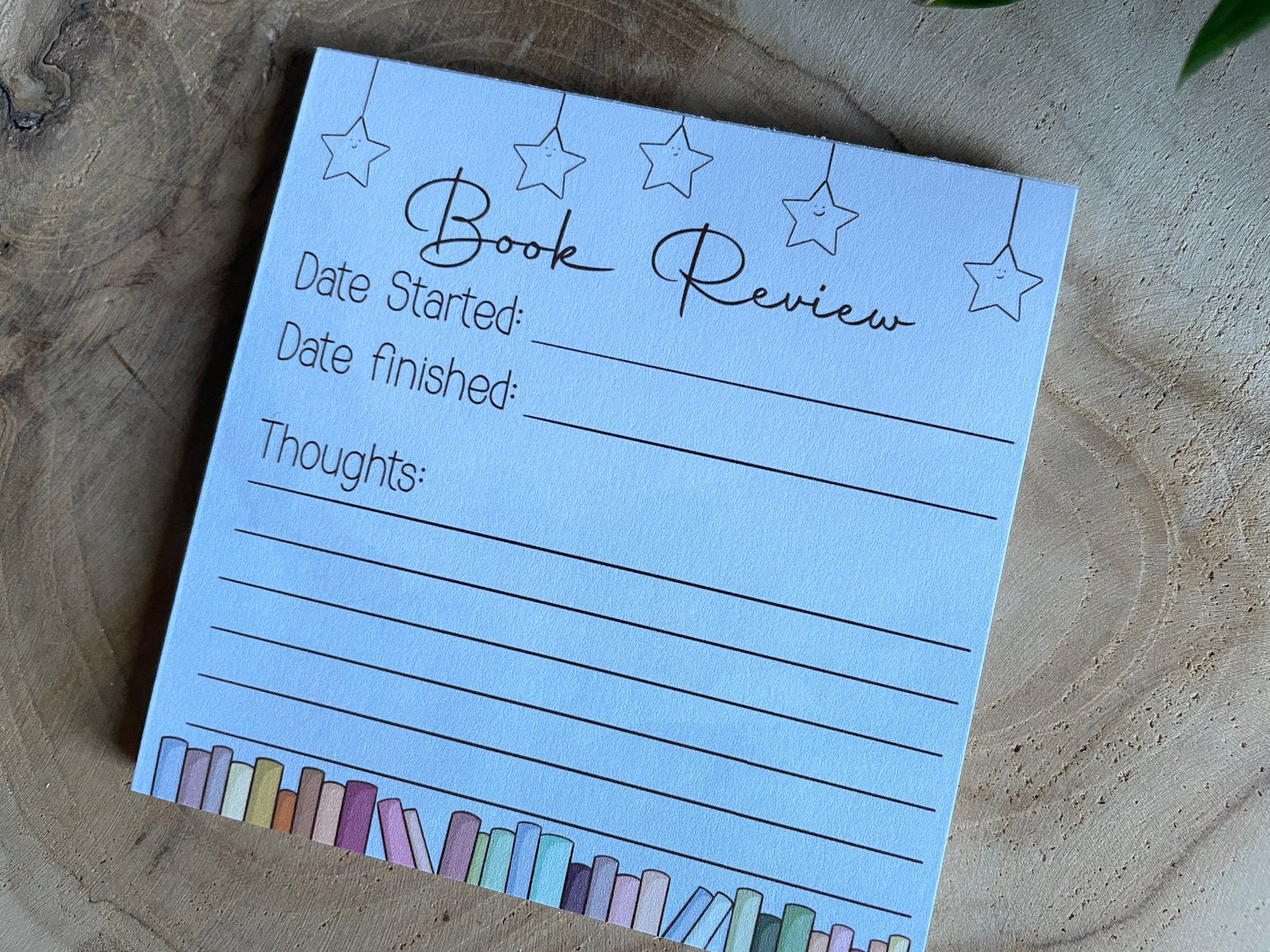 Book Review Notepad 2