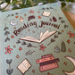Journal de lecture vert - Edition Anglais