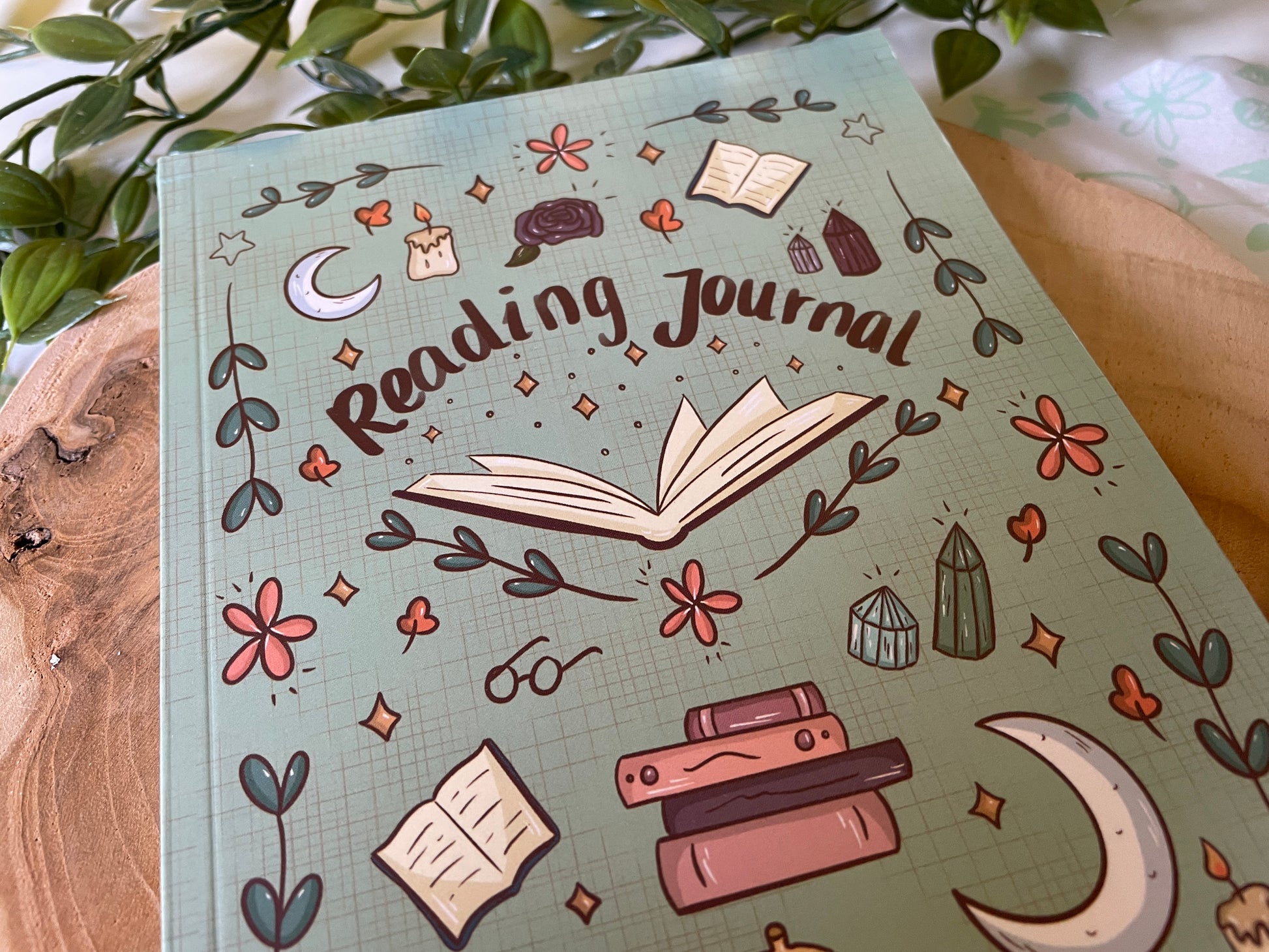 Reading Journal Green – Magic&Books