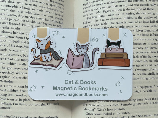 Quédense Quietos, Marcadores De Libros Magnéticos (Be Still, Magnetic  Bookmarks) 