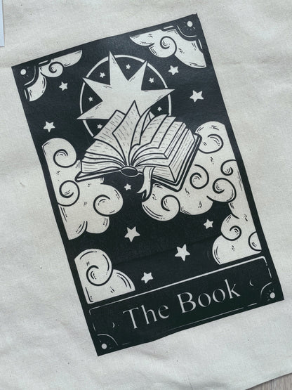 Tarot Card The Book Tote Bag
