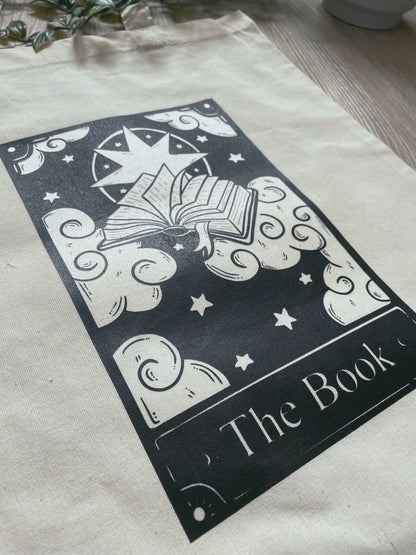 Tarot Card The Book Tote Bag