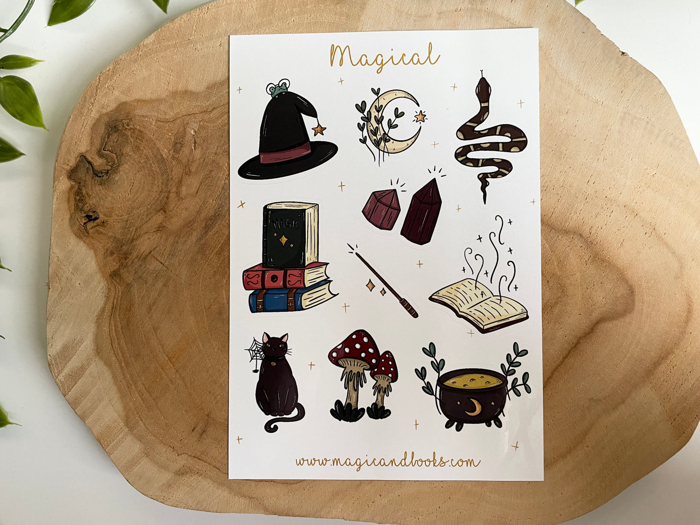 Magical Stickerblatt