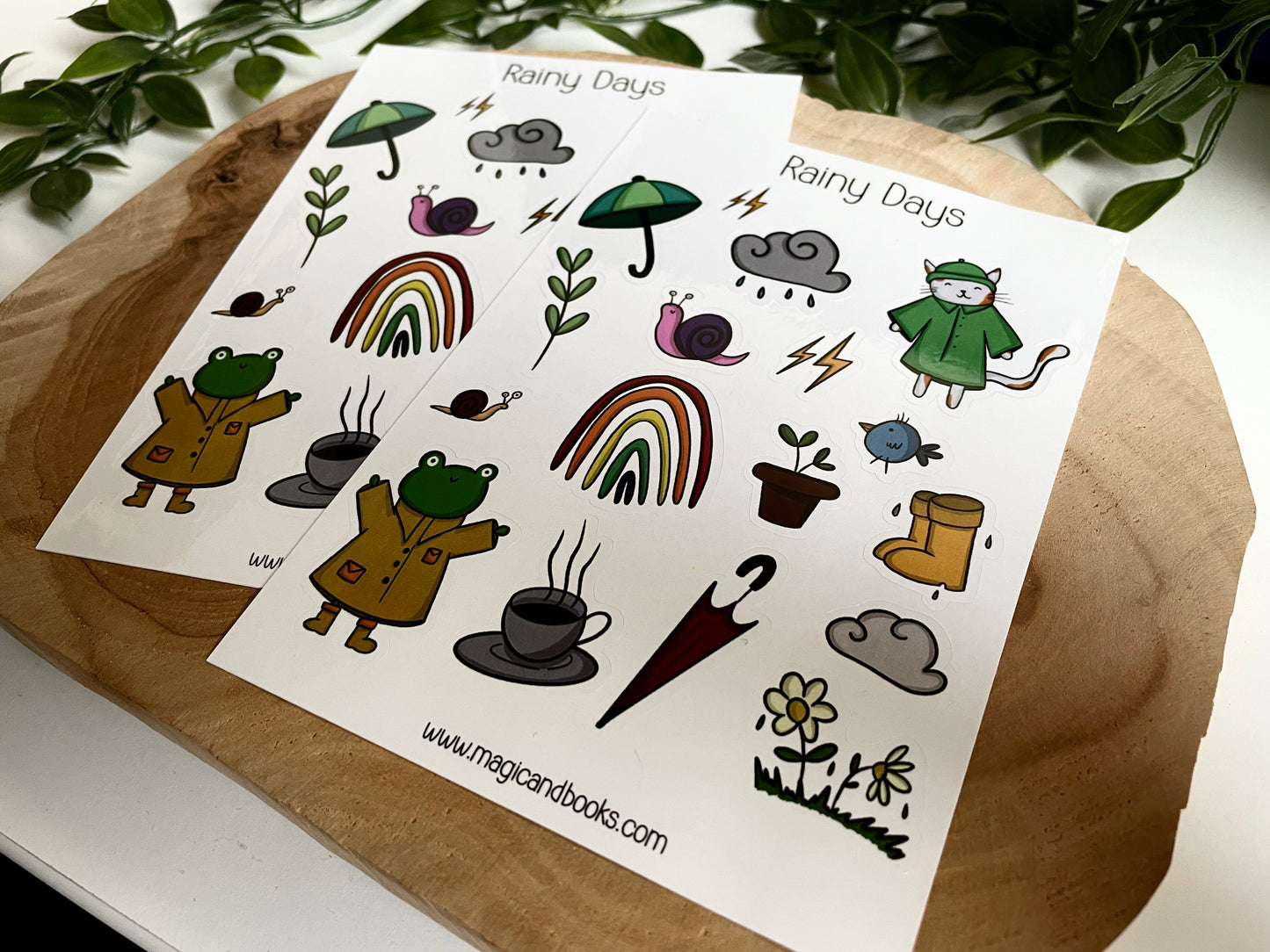 Rainy Days Sticker Sheet